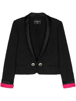CHANEL Pre-Owned: Куртка букле 