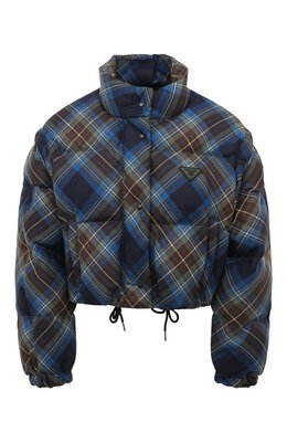 Prada: Пуховик из шерсти 