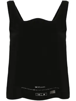 MM6 Maison Margiela: Топ с принтом 