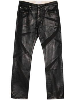 Helmut Lang: Джинсы с принтом 