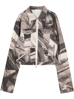 Helmut Lang: Рубашка с принтом 