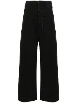 Balenciaga: Чёрные джинсы 