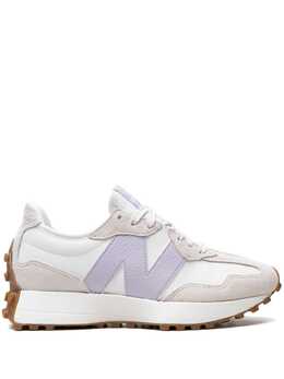 New Balance: Белые кроссовки  327