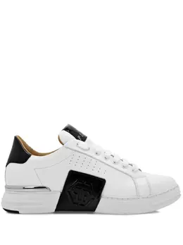 Philipp Plein: Белые кроссовки  Hexagon