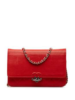CHANEL Pre-Owned: Красный кошелёк 