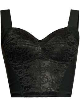 Dolce & Gabbana: Кружевное корсет 
