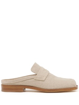 Maison Margiela: Бежевые лоферы  Tabi