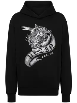 Philipp Plein: Толстовка  Crystal со стразами