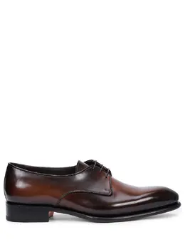 SANTONI: Коричневые туфли 