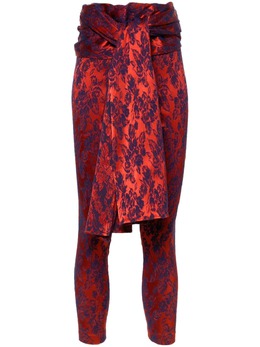 Jean Paul Gaultier Pre-Owned: Красные брюки 