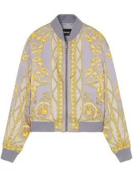 Versace: Куртка  La Coupe des Dieux с принтом