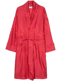 Versace Pre-Owned: Жаккардовое пальто 