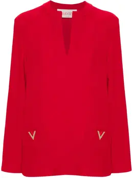 Valentino Garavani: Красная блуза 