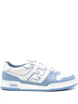 FENDI: Голубые кроссовки 