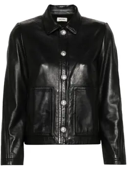 Zadig&Voltaire: Кожаная куртка 