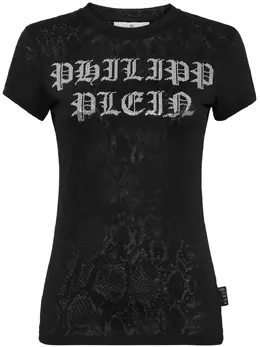 Philipp Plein: Футболка  Crystal со стразами