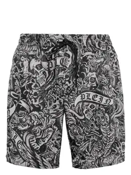 Philipp Plein: Плавки  Tattoo