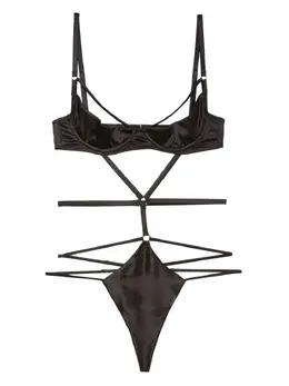 Fleur Du Mal: Чёрный боди 