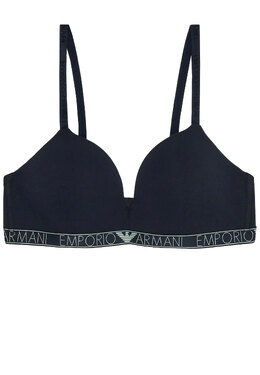 EMPORIO ARMANI: Синий бюстгальтер 