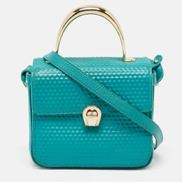 Aigner: Зелёная сумка на руку 