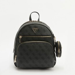 Guess: Тёмная спортивная сумка 