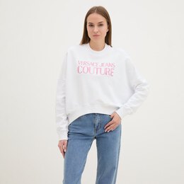 Versace Jeans Couture: Белая толстовка 