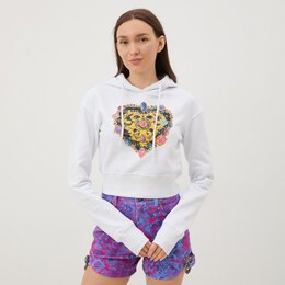 Versace Jeans Couture: Белая толстовка 