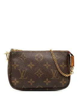Louis Vuitton Pre-Owned: Коричневая сумка 
