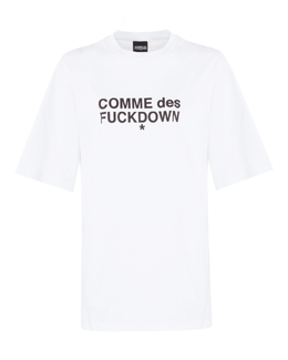 COMME des FUCKDOWN: Платье-футболка 