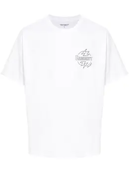 Carhartt WIP: Хлопковая футболка 