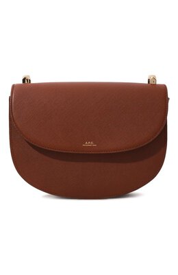 A.P.C.: Коричневая сумка  Genève