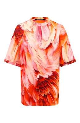 Roberto Cavalli: Хлопковая футболка 