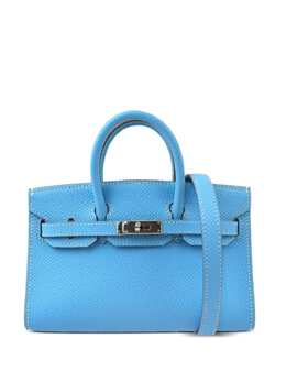 Hermès Pre-Owned: Голубая сумка 