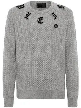 Philipp Plein: Трикотажный свитер 