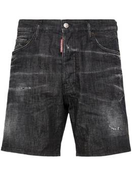 Dsquared2: Рваные шорты 