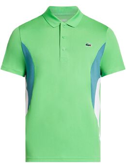 Lacoste: Зелёное поло 