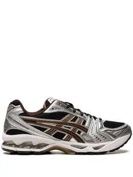 ASICS: Чёрные кроссовки  Gel-Kayano 14