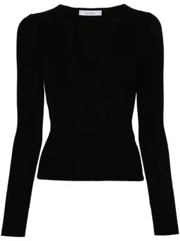 Max Mara: Чёрный свитер 