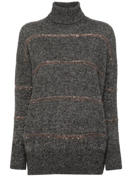 Brunello Cucinelli: Свитер с блёстками 