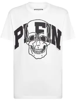 Philipp Plein: Футболка  Skull с принтом