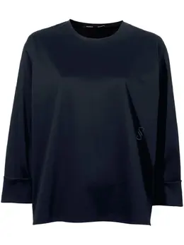 Proenza Schouler: Чёрная футболка 