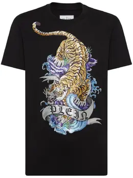 Philipp Plein: Футболка  Tattoo с принтом