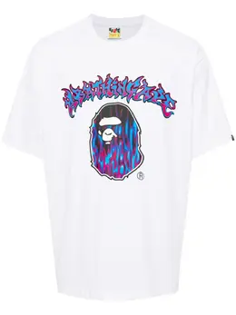 A BATHING APE®: Футболка с принтом 