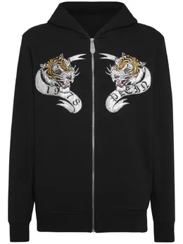 Philipp Plein: Толстовка  Crystal с тигровым принтом
