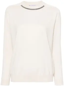 Brunello Cucinelli: Трикотажный топ  Monili