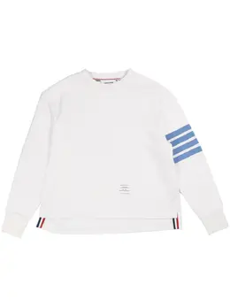 Thom Browne: Хлопковый свитшот  4-Bar