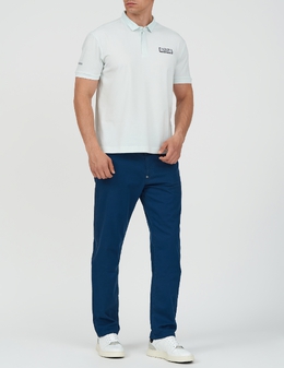EA7 EMPORIO ARMANI: Зелені поло 
