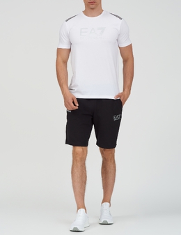 EA7 EMPORIO ARMANI: Білі футболки 