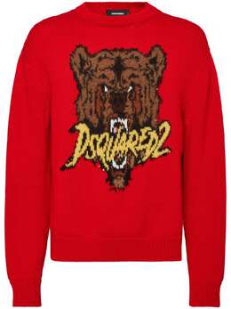 Dsquared2: Красный свитер 