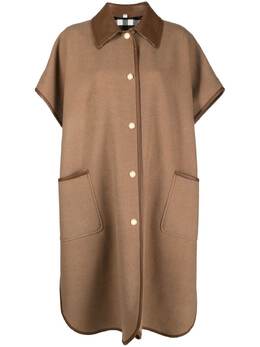 Burberry: Плащ из шерсти 